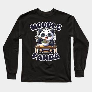 Noodle Panda Long Sleeve T-Shirt
